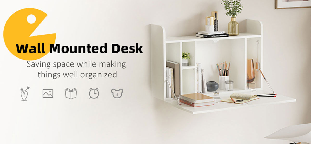 wall mounted work desks