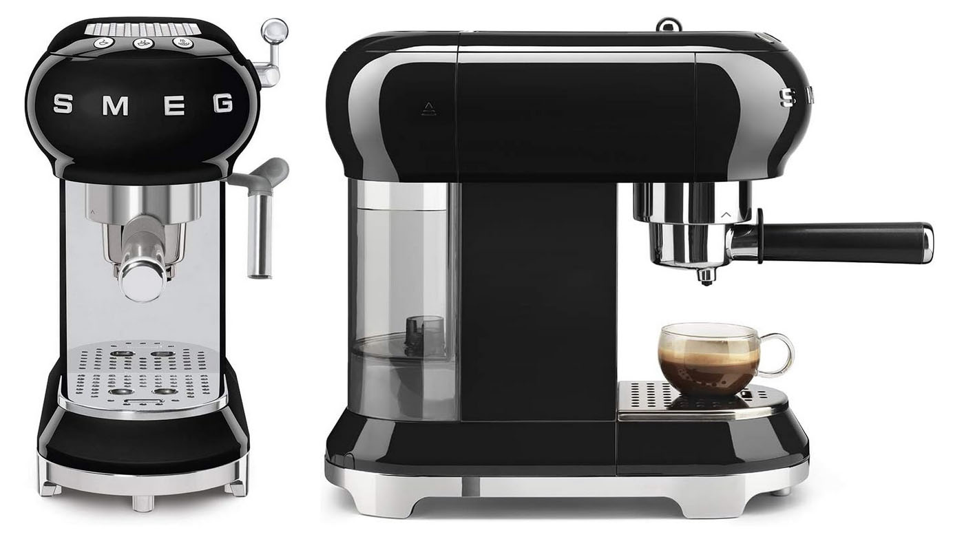 Smeg 50s Retro-Style Espresso Views