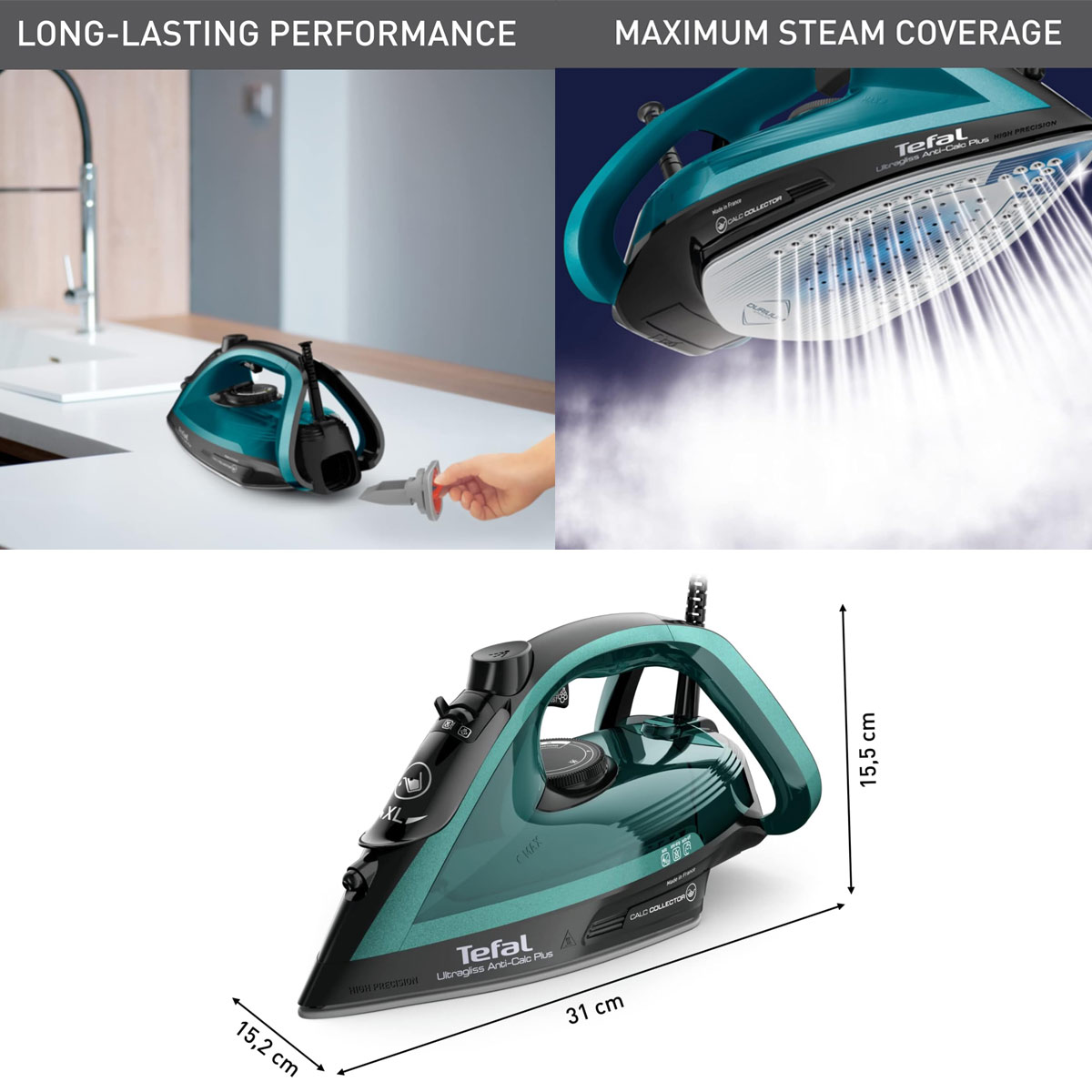 Tefal Ultragliss Anti-Calc Steam Iron