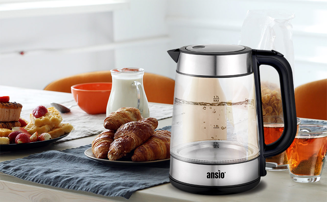 ANSIO Electric Kettle Glass