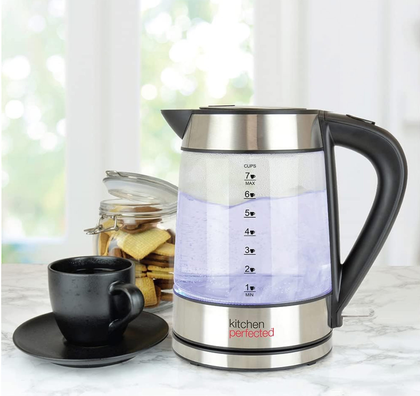 Kitchenperfected Eco-Friendly Glass Kettle