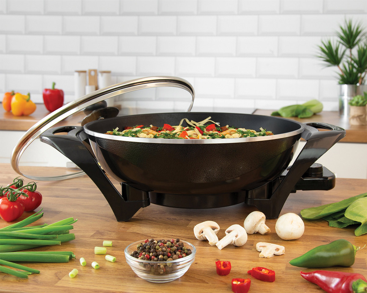 Quest Electric Non-Stick Wok