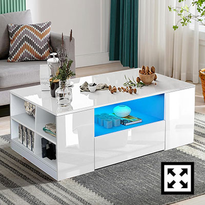 Blisswood LED Coffee Table