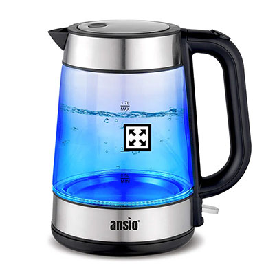 ANSIO Electric Glass Kettle