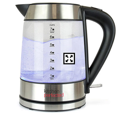 Kitchenperfected Eco-Friendly Glass Kettle 