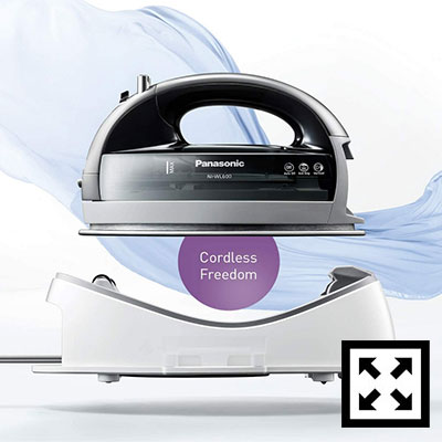 Panasonic Cordless NI-WL600 Steam Iron 