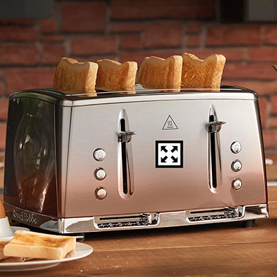 Russell Hobbs Eclipse 4-Slice Toaster 